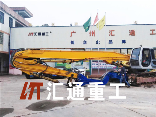挖掘機(jī)打樁臂、打樁臂、打樁錘、挖掘機(jī)打樁臂廠家